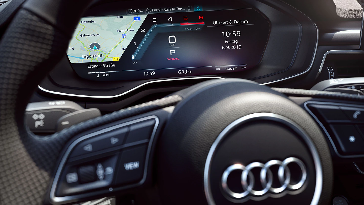 Audi S5 Coupé TDI with Audi virtual cockpit  