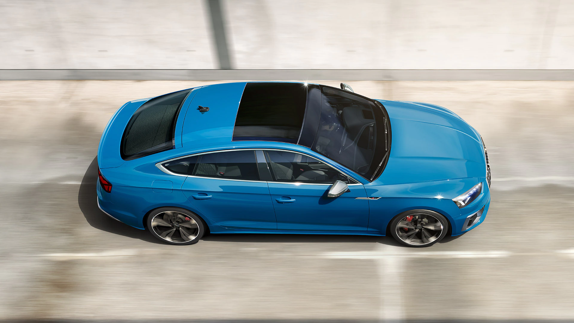 Audi S5 Sportback driving