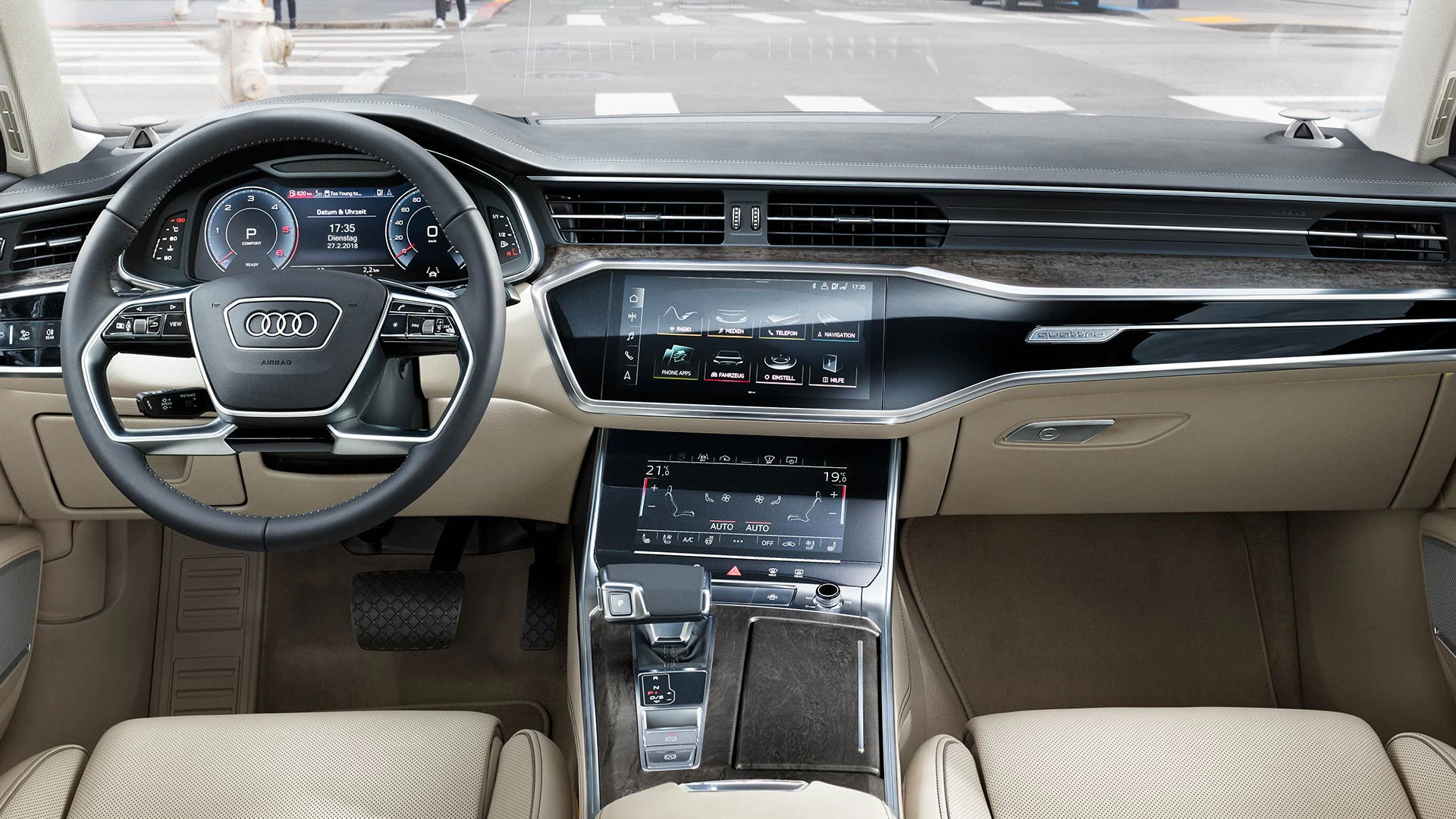 아우디 A6 MMI 시스템