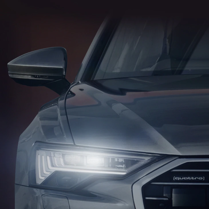 아우디 A6 매트릭스 LED 헤드라이트