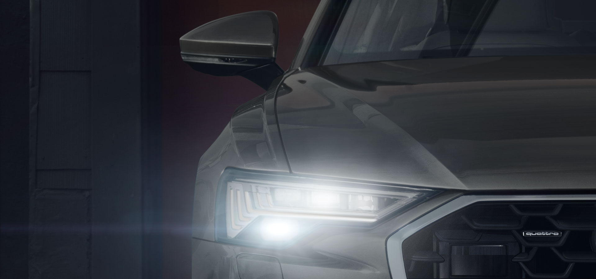 High beam light Audi A6 Sedan