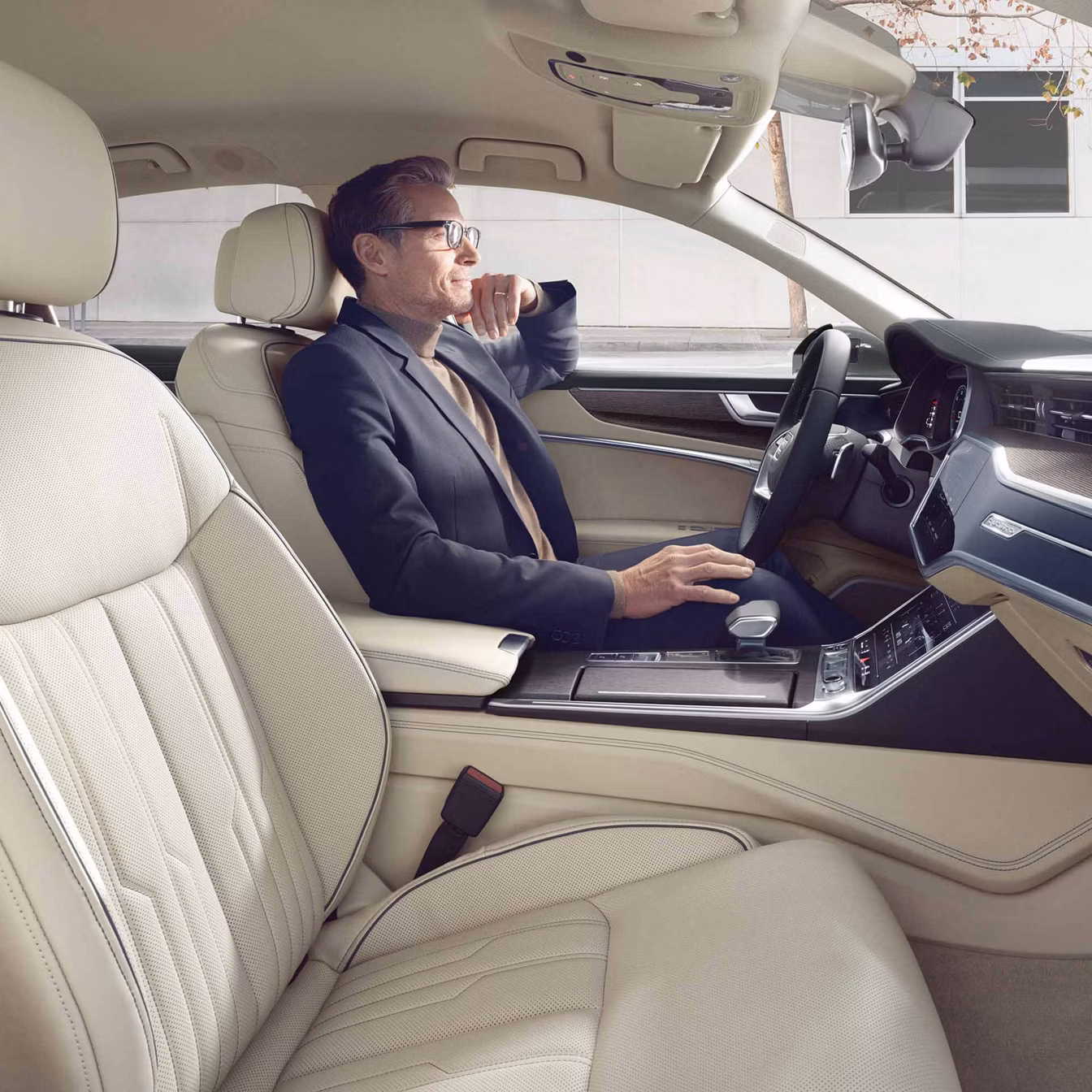 View interior Audi A6 Sedan