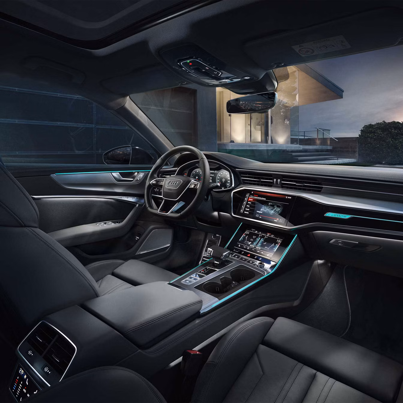 Ambient lighting Audi A6 Sedan