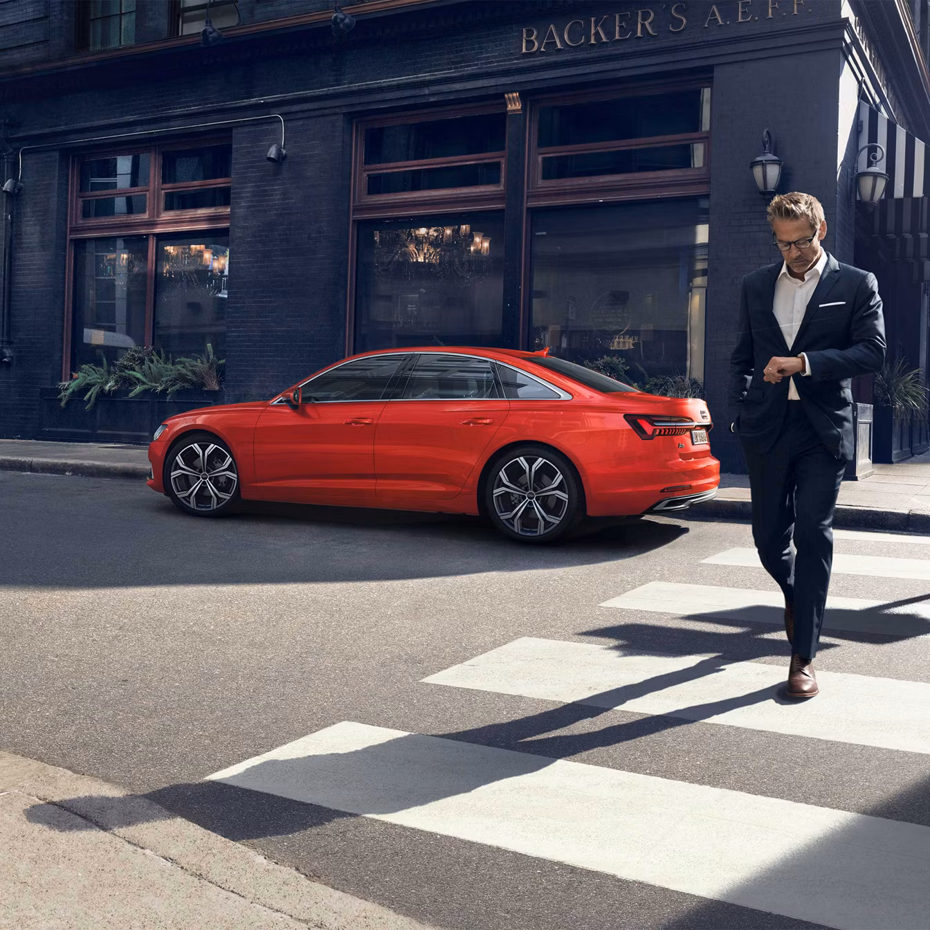 Audi A6 Limousine mit Audi exclusive Exterieur
