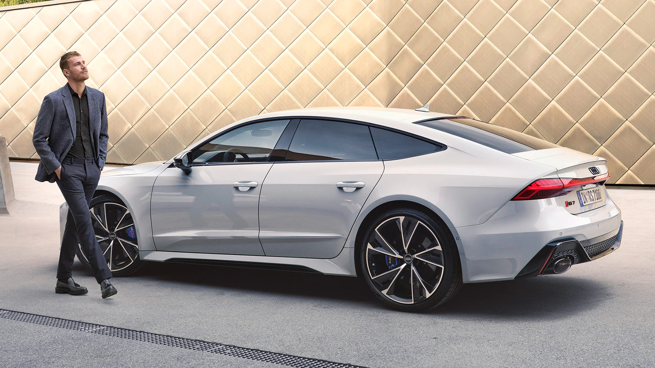 RS 7 Sportback fast driving