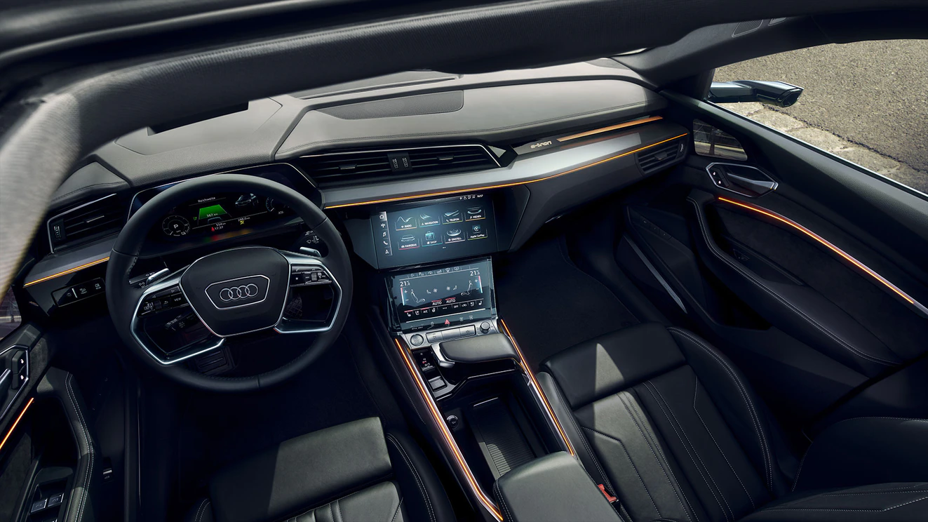 MMI Navigation plus in Audi e-tron
