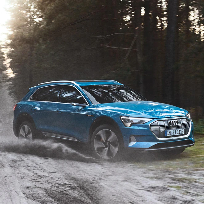 아우디 e-tron e 콰트로 구동