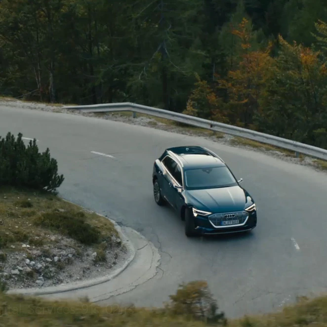 아우디 e-tron e 콰트로 구동